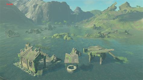 You all seemed to enjoy my recent post where I showed off my Deya Village map, so today I showcase the next map I designed, of a pre-calamity Tabantha Village. . Deya village botw